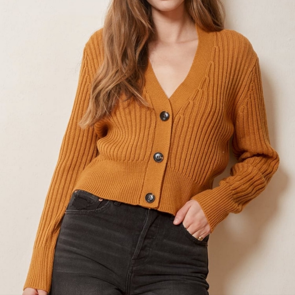 LULU'S Ribbed Cardigan - Picture 4 of 5